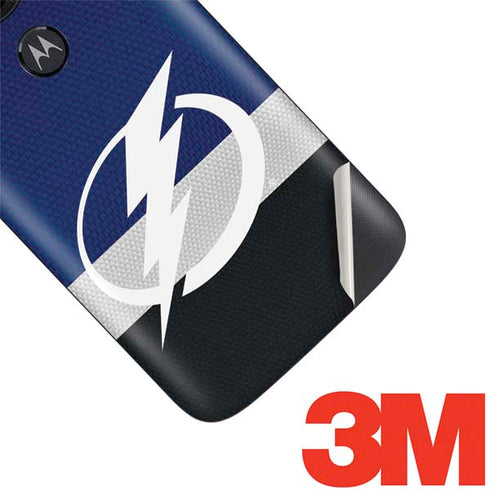 NHL Tampa Bay Lightning Alternate Jersey Moto E5 Play Skin